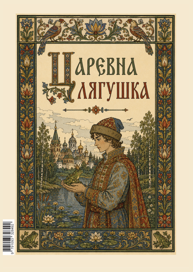 Cahier d’activités interactif «La Princesse-Grenouille» | Интерактивное пособие «Царевна-лягушка» - Aliona Tourtier